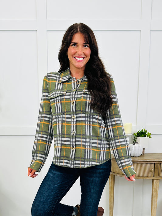 The Backroads Jacket In Olive