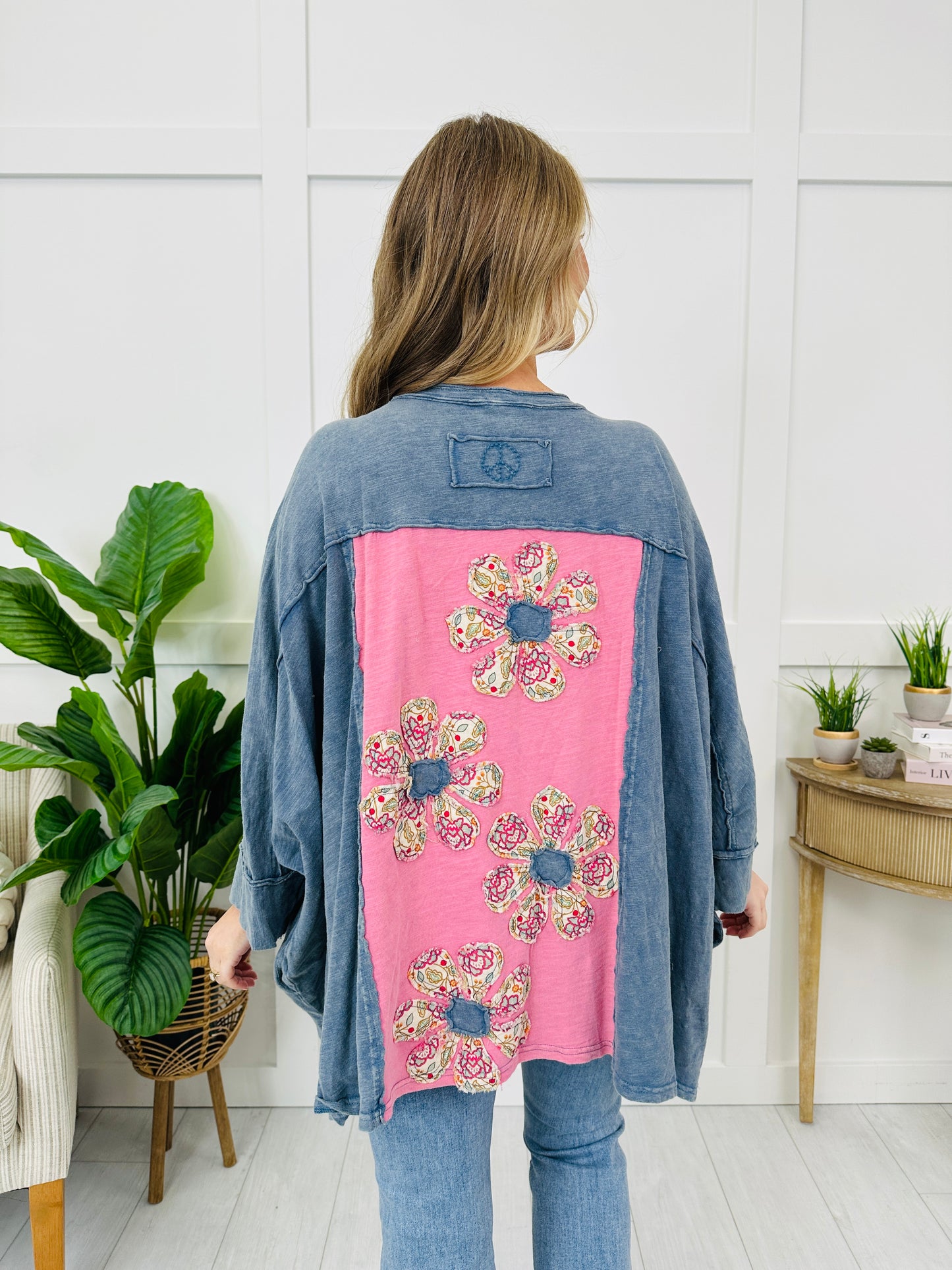 Threaded Petals Pullover