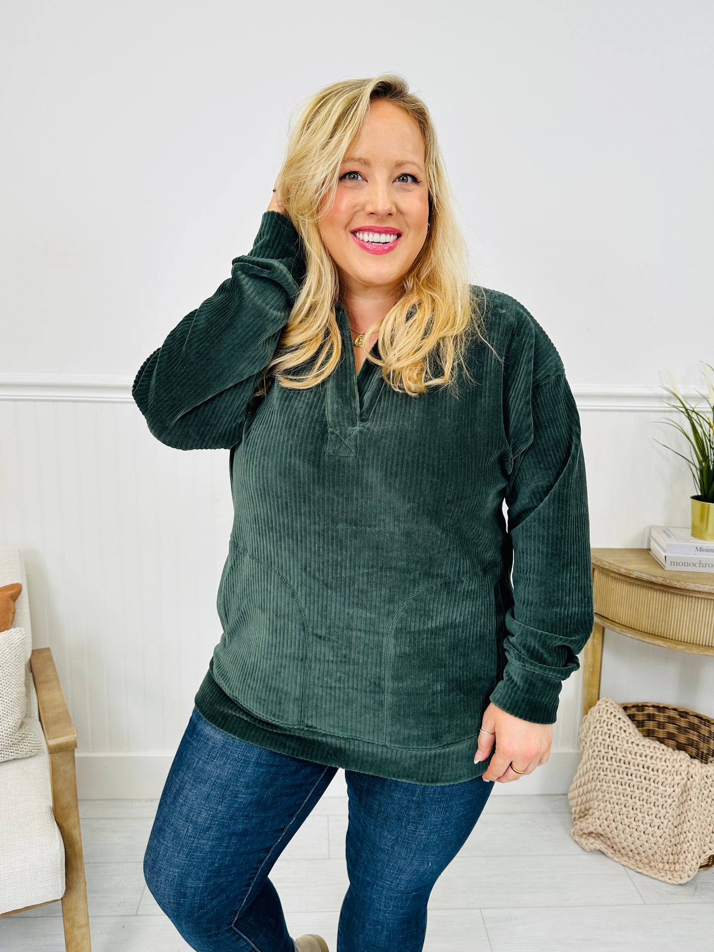 Perfectly Plush Pullover Top- Multiple Colors!