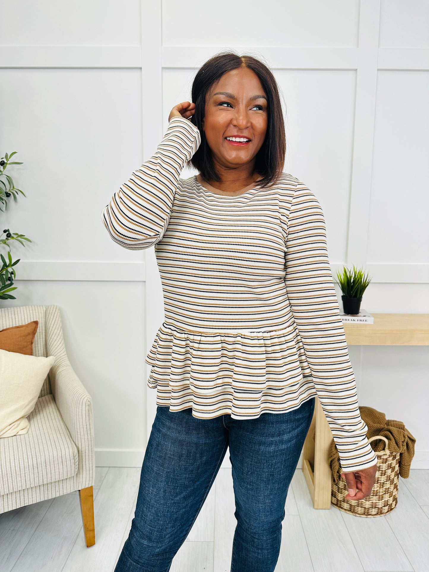 Gathered Glow Top
