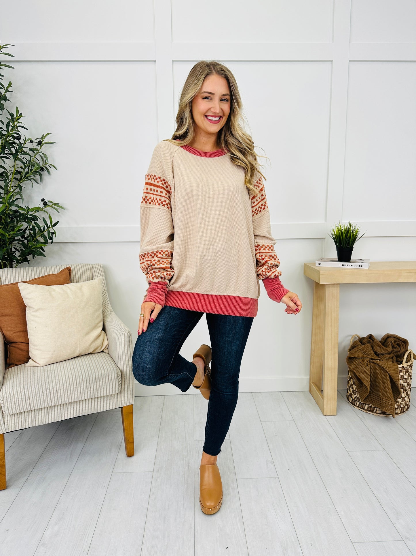 Buttoned Up Memories Pullover