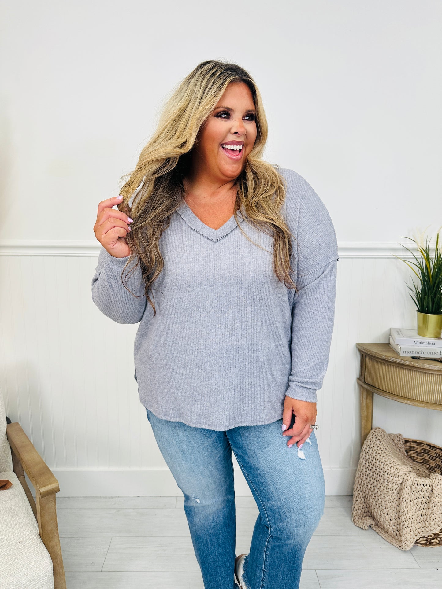 Stay Cozy Top- Multiple Colors!