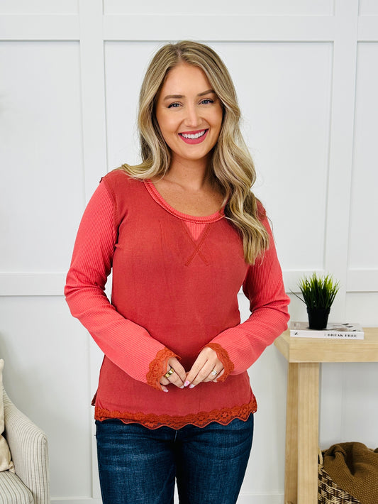 Hazy Horizon Top- Multiple Colors!