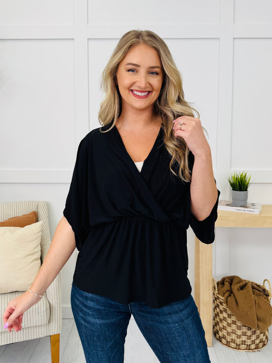 The Way You Wrap Me Top- Multiple Colors!