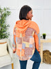 Patchwork Path Hoodie in Rust