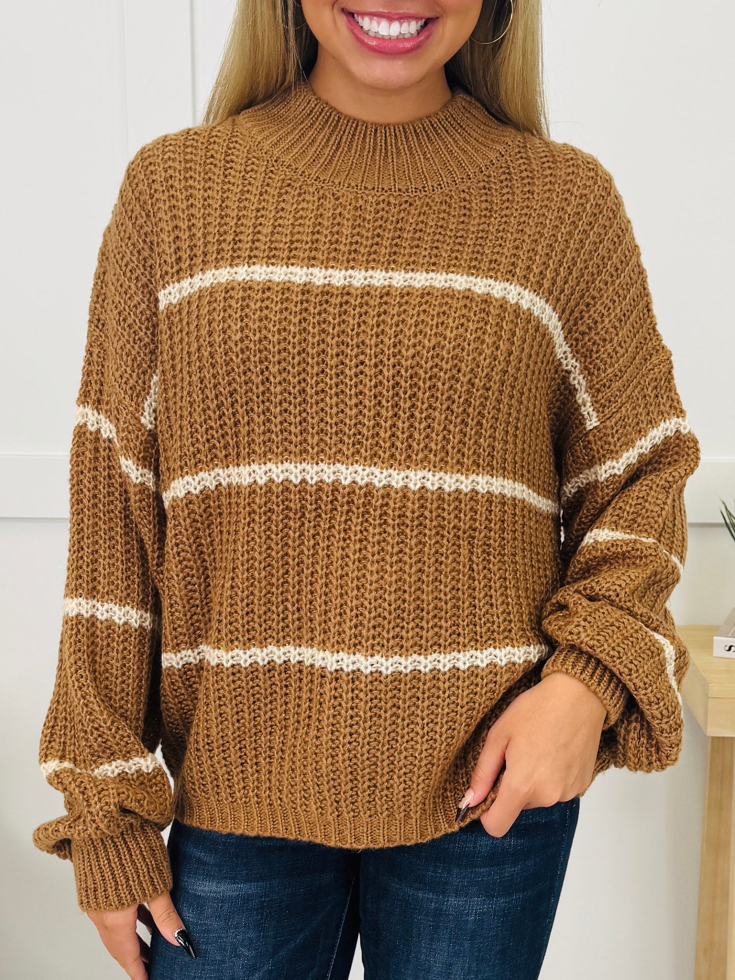DOORBUSTER! Turn The Tempo Sweater- Multiple Colors!