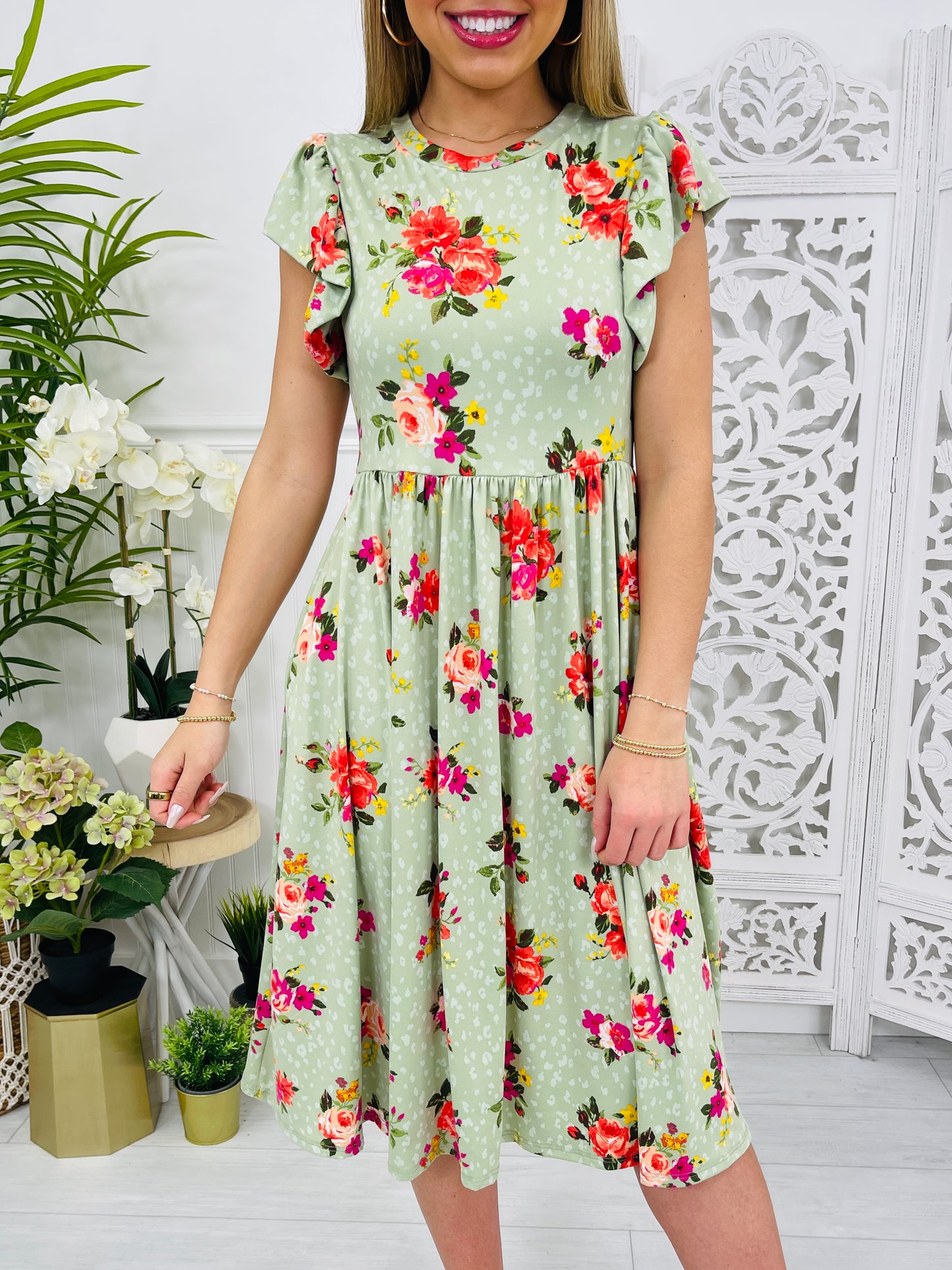Everbloom Elegance Dress