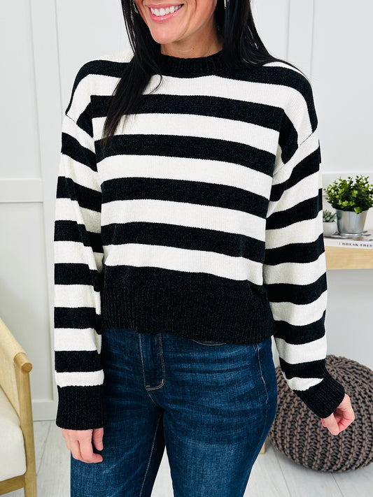The Stripe Crush Sweater- Multiple Colors!