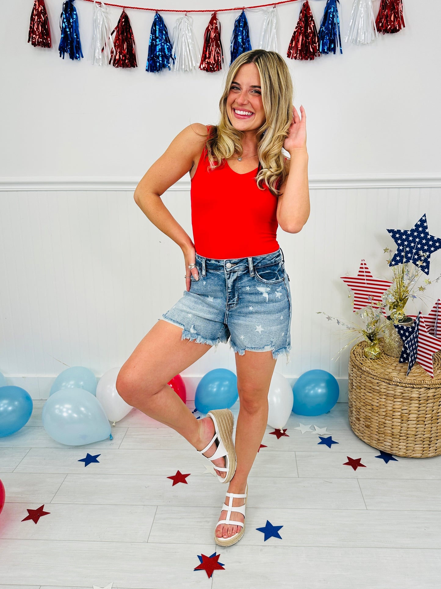 Judy Blue Starstruck Style Cutoff Shorts
