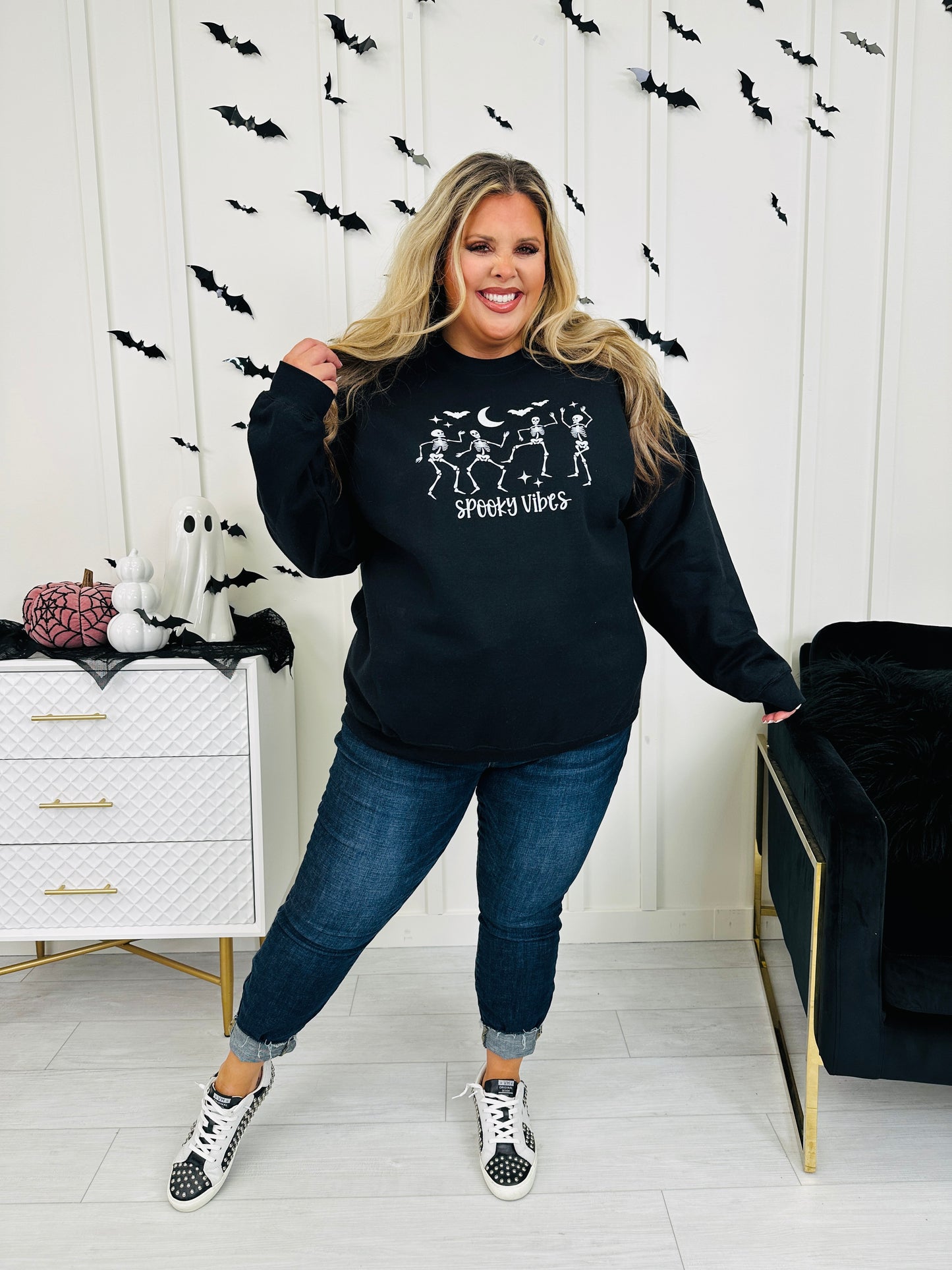 Spooky Vibes Crewneck Sweatshirt