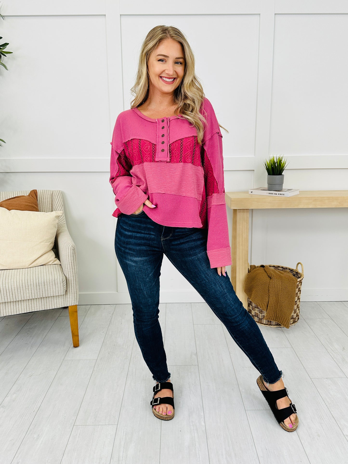 Rosy Retreat Top