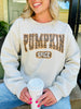 Pumpkin Spice Leopard Print Crewneck Sweatshirt