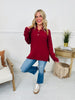 Reset Button Sweater- Multiple Colors!