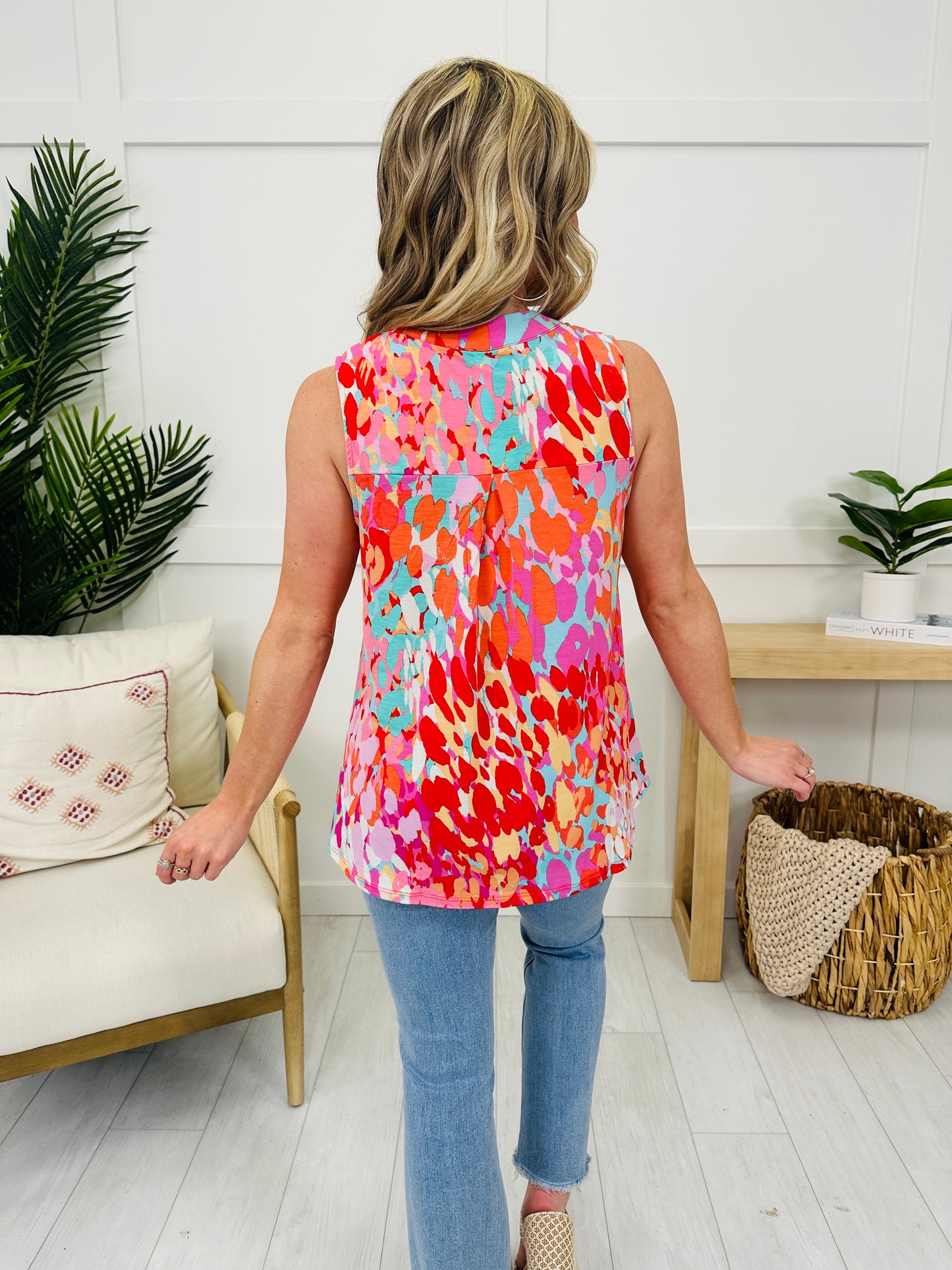 Sunny Days Tank Top in Laguna Beach