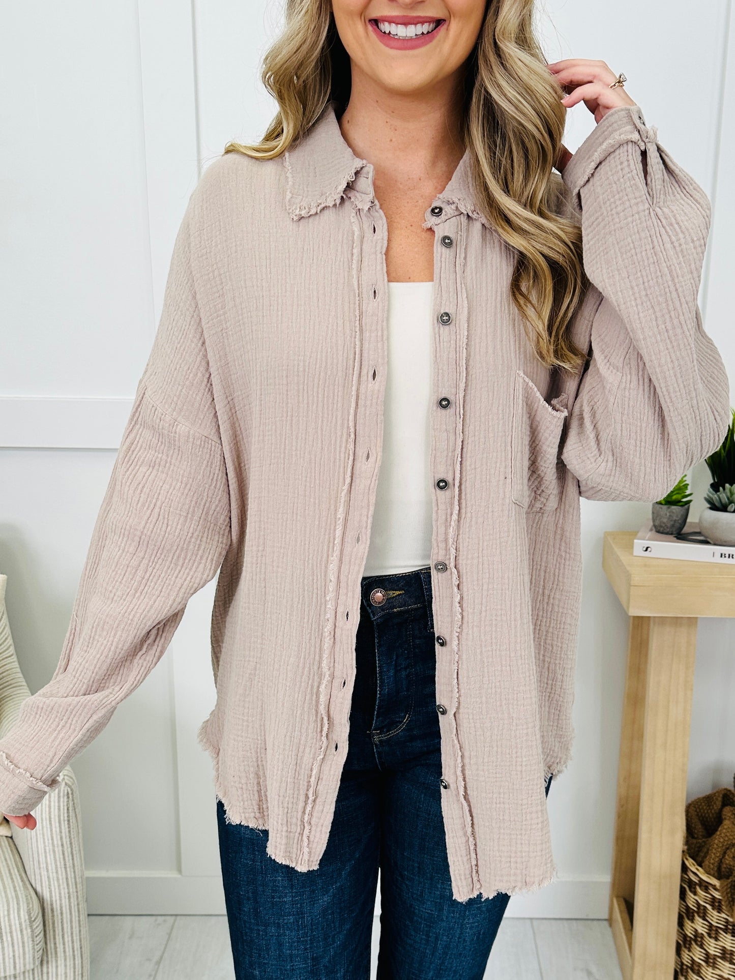 DOORBUSTER! Easy Promise Top- Multiple Colors!