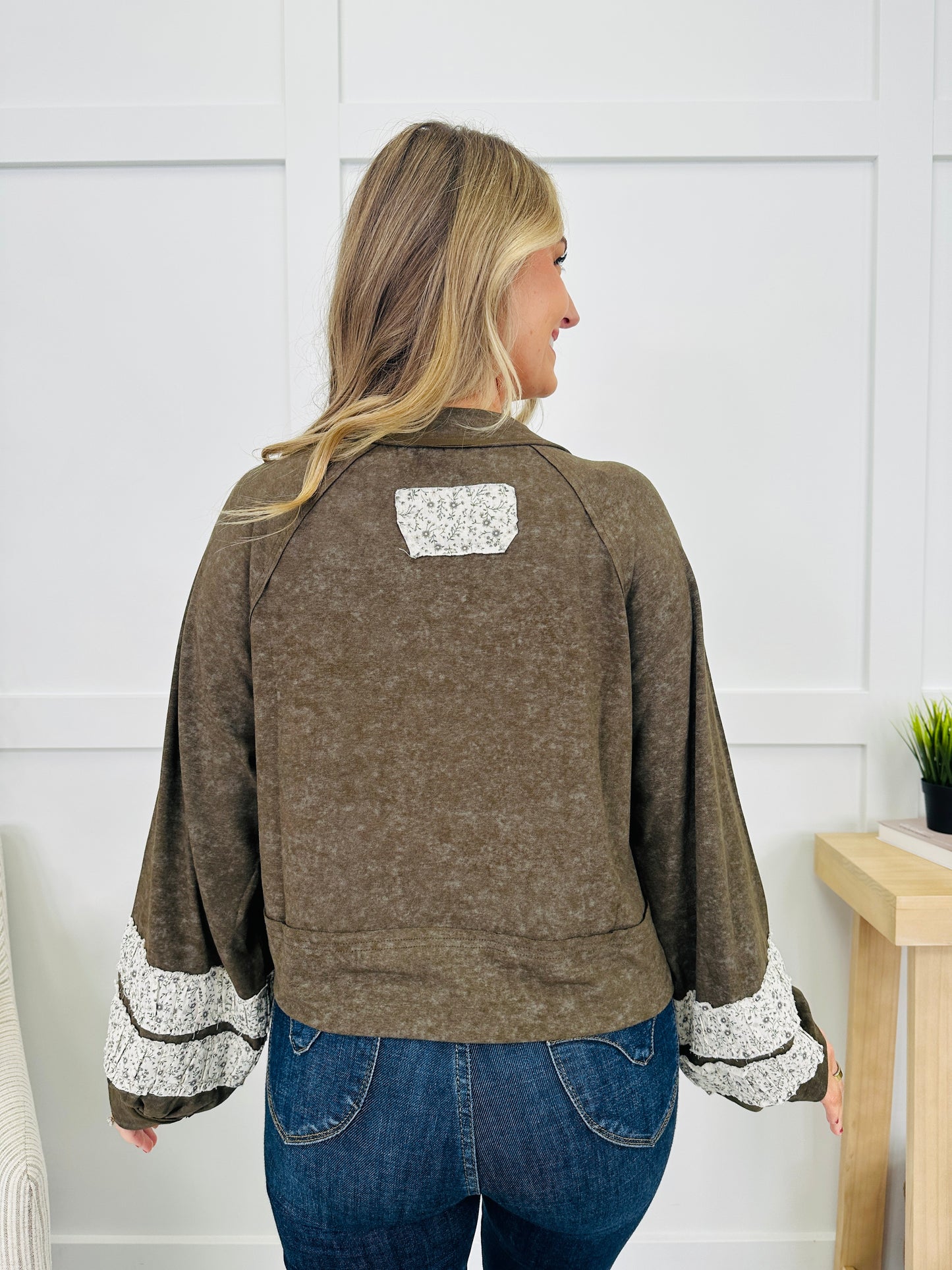 Stay In Style Sweater in Olive
