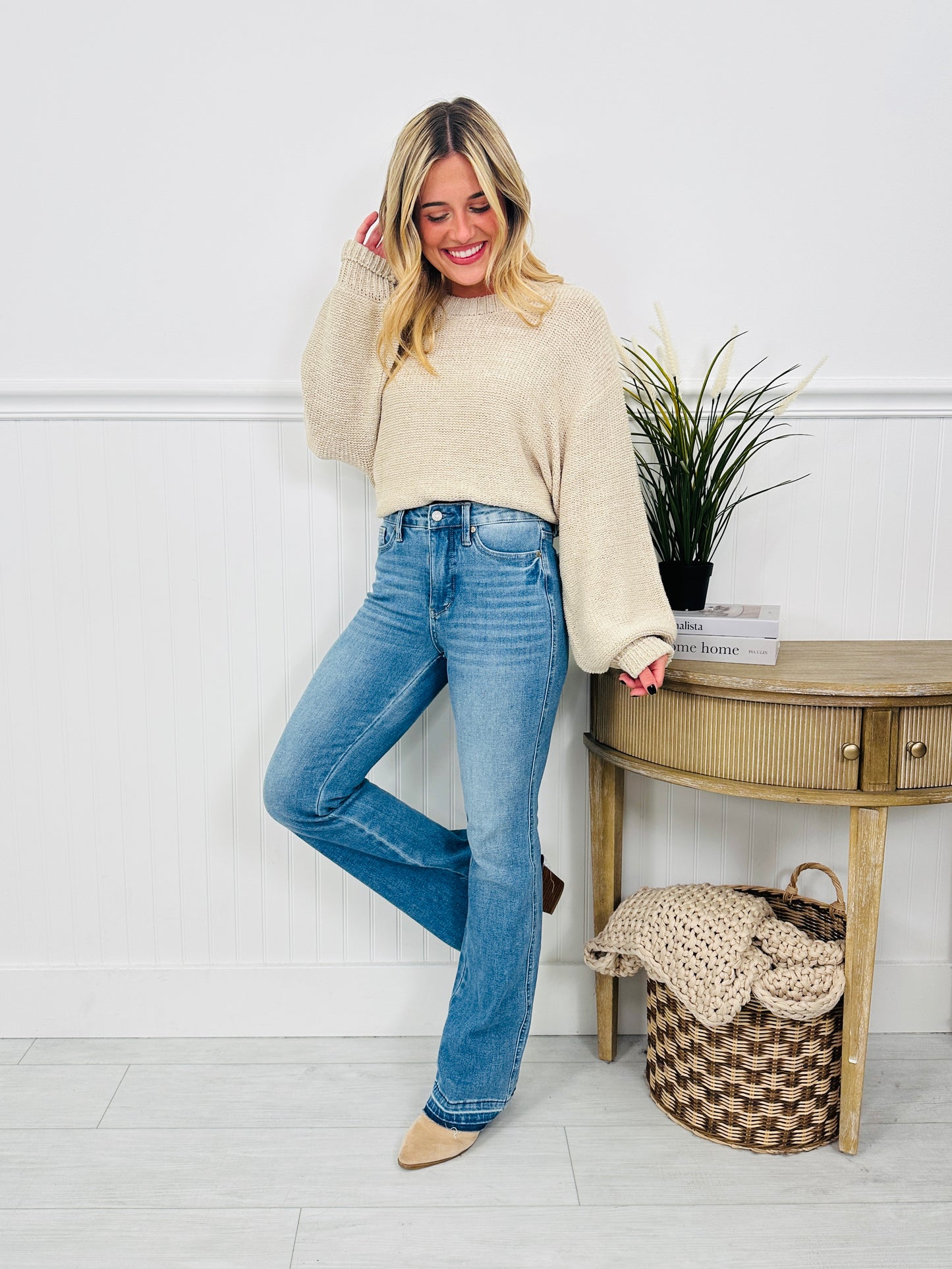 Judy Blue Shift In Seasons Tummy Control Bootcut Jeans