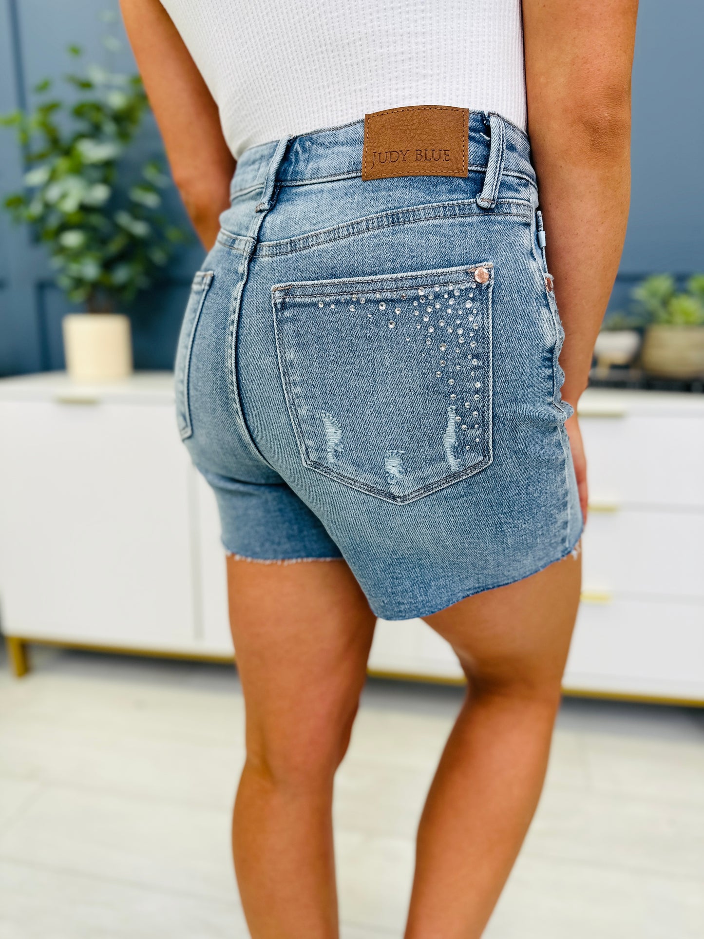 Judy Blue REG/CURVY Summer Sparkle Shorts