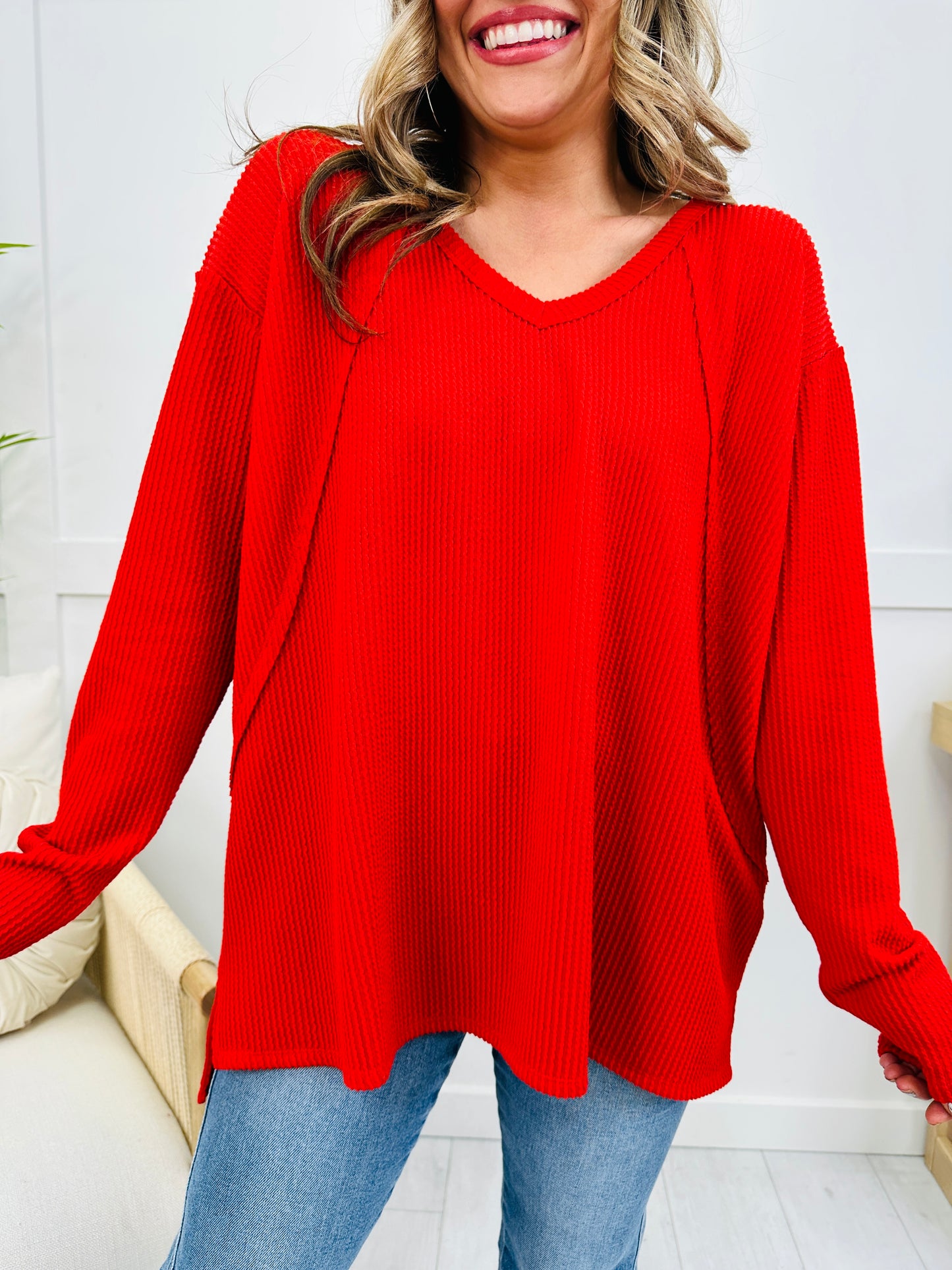 Cozy and Corded Top - Multiple Colors!
