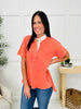 Easygoing Vibes Top in Coral
