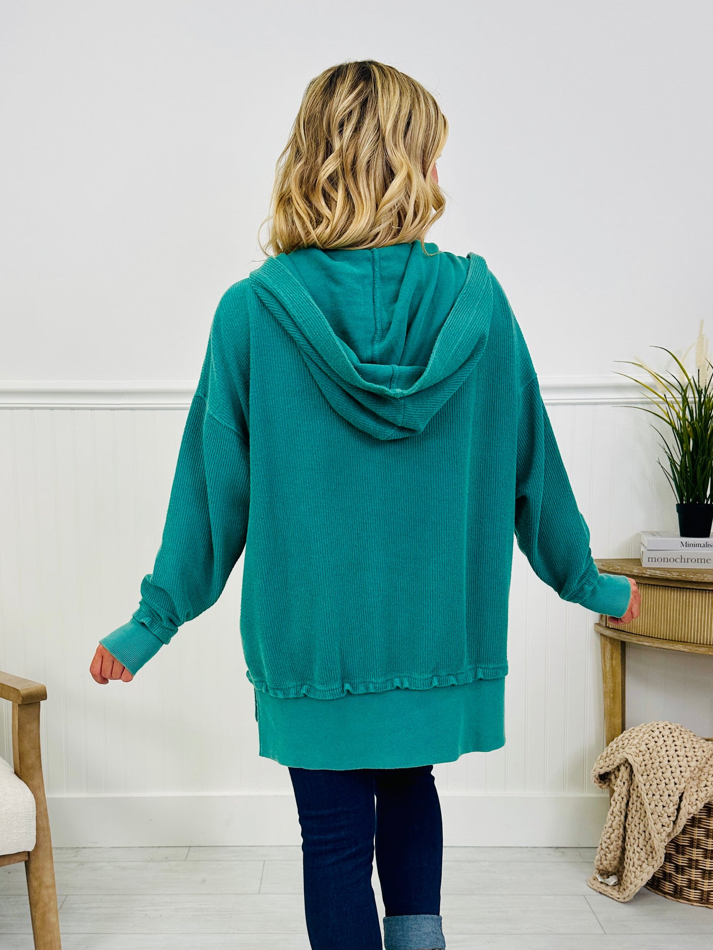 Hoodie Hype Corded Pullover-- Multiple Colors!