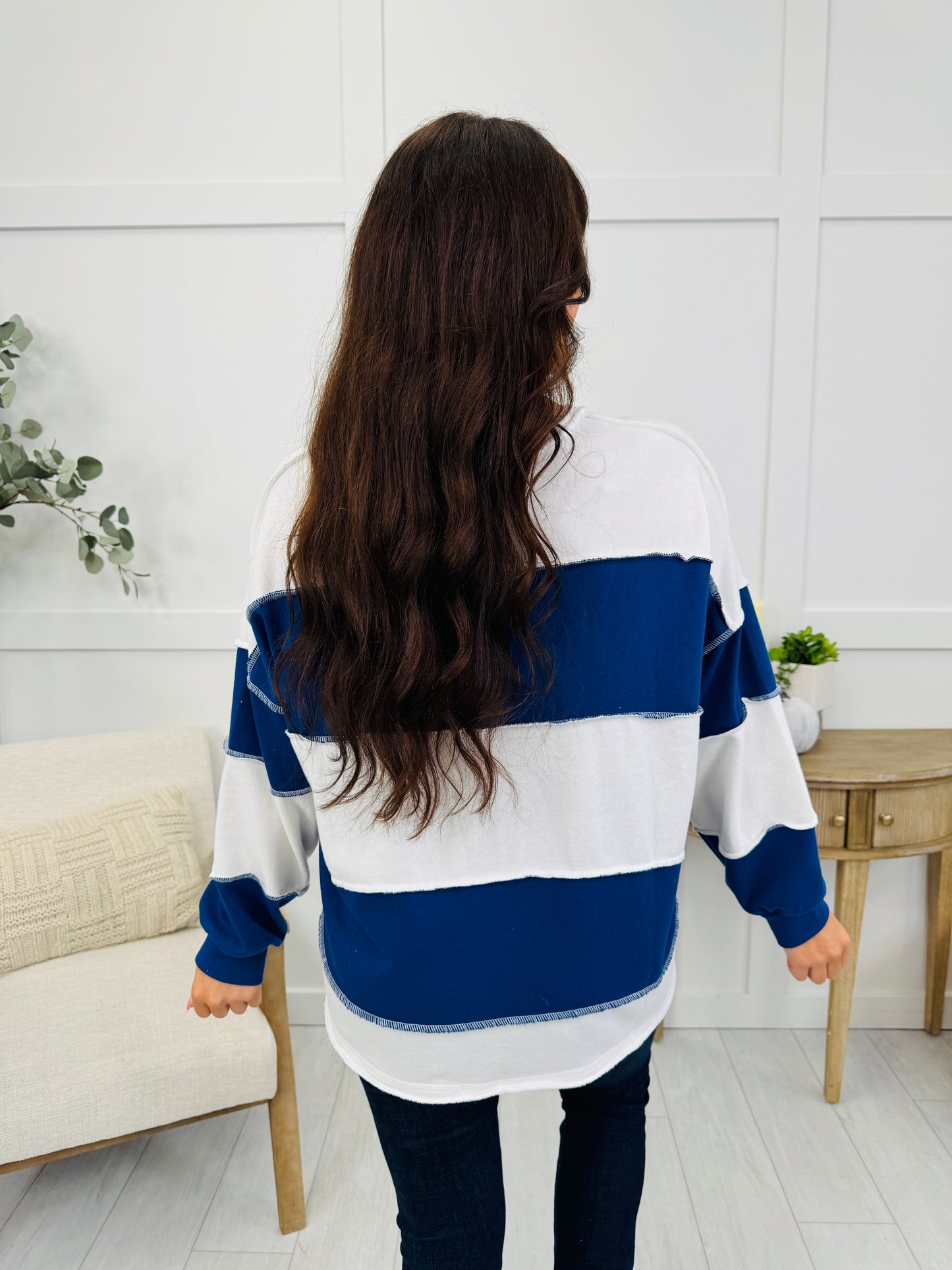 Opposites Attract Top In Lt Navy
