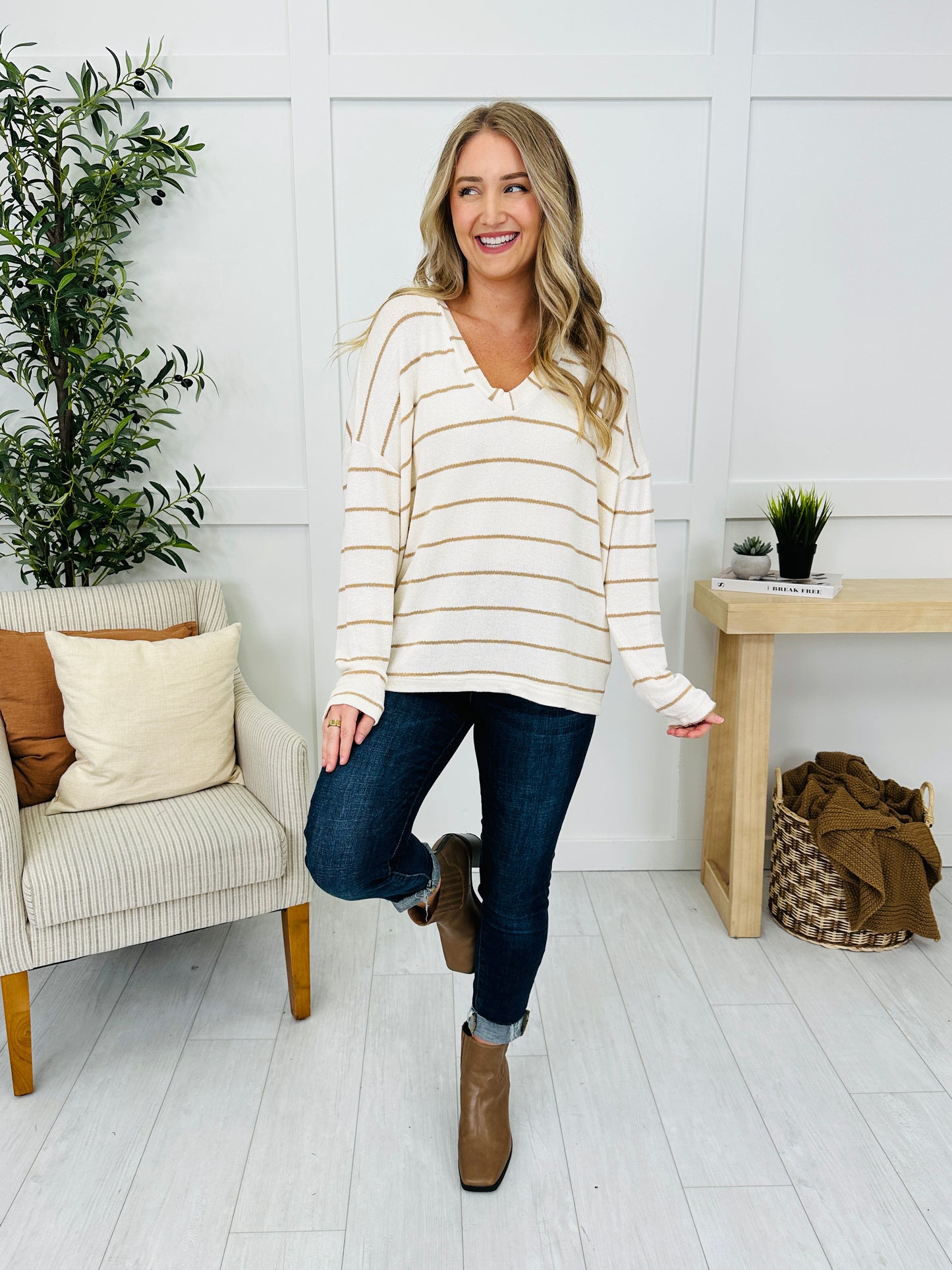 Parallel Plans Sweater- Multiple Colors!