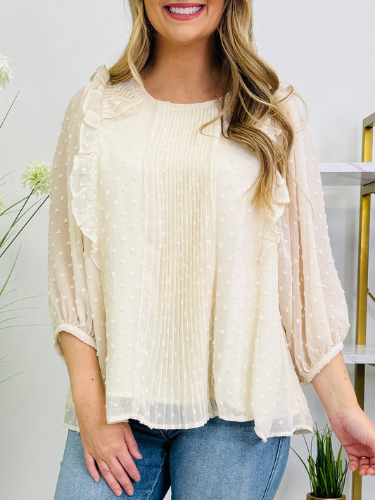 Flirty Frills Top in Multiple Colors