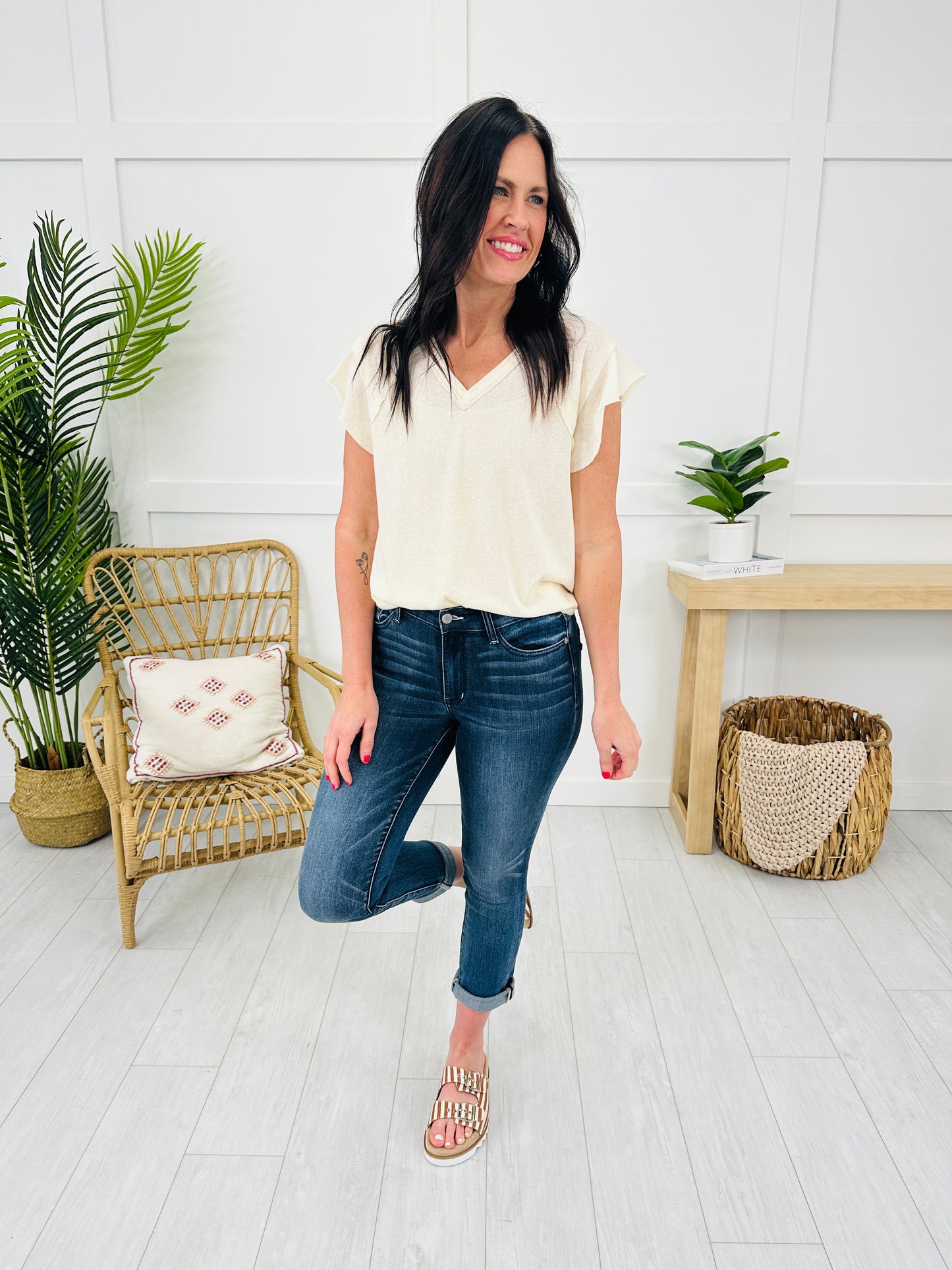 Judy Blue Summer Dreams Capri Jeans