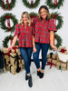 Plaid For The Party Top