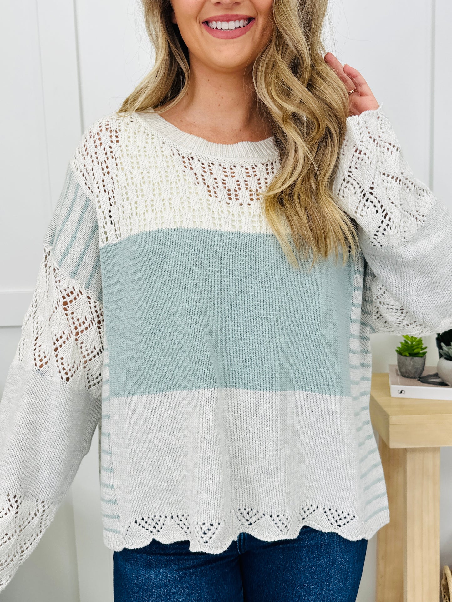 Pale Promise Sweater
