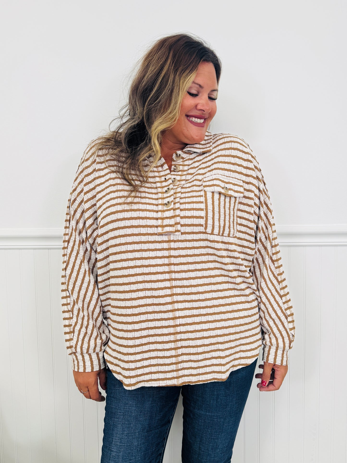 Earn Your Stripes Top