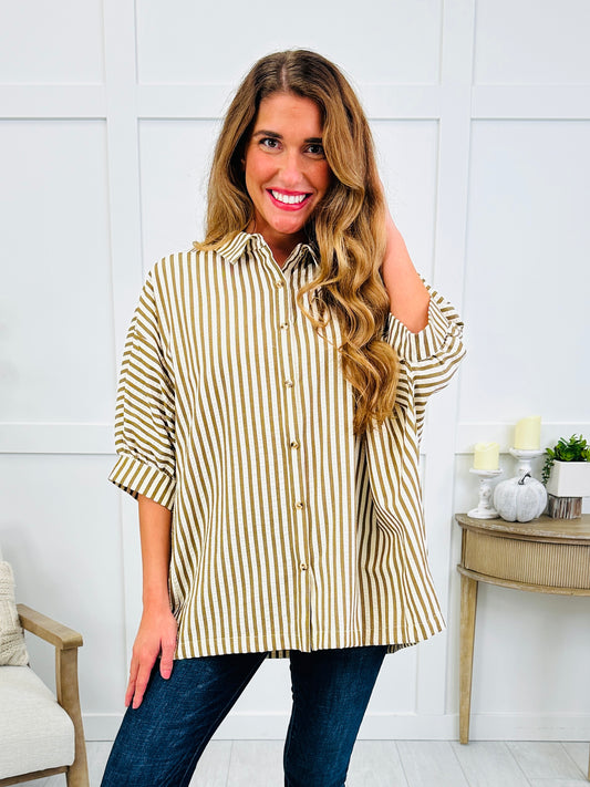 Olive & Oat Top