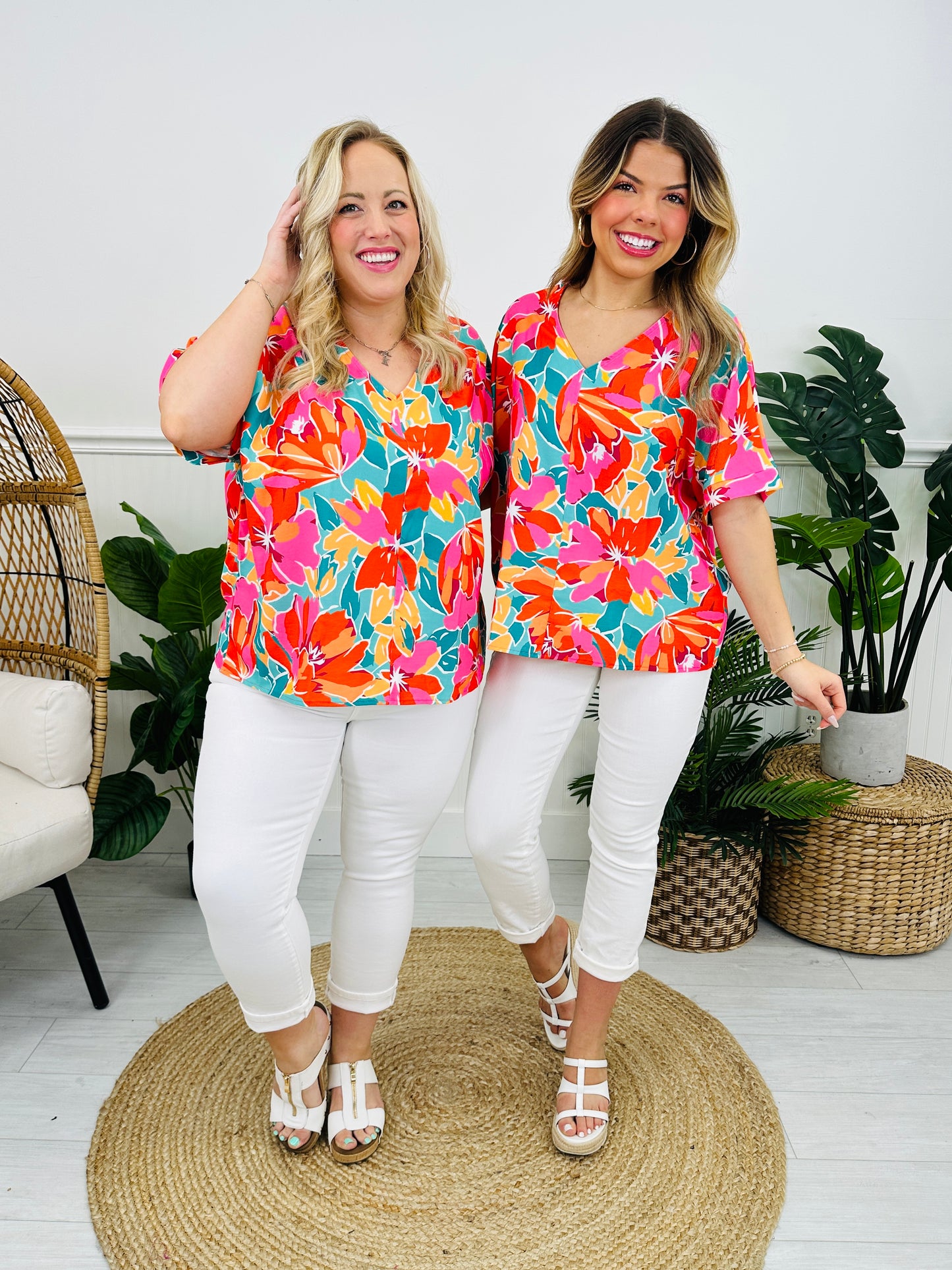 Hibiscus Haven Top