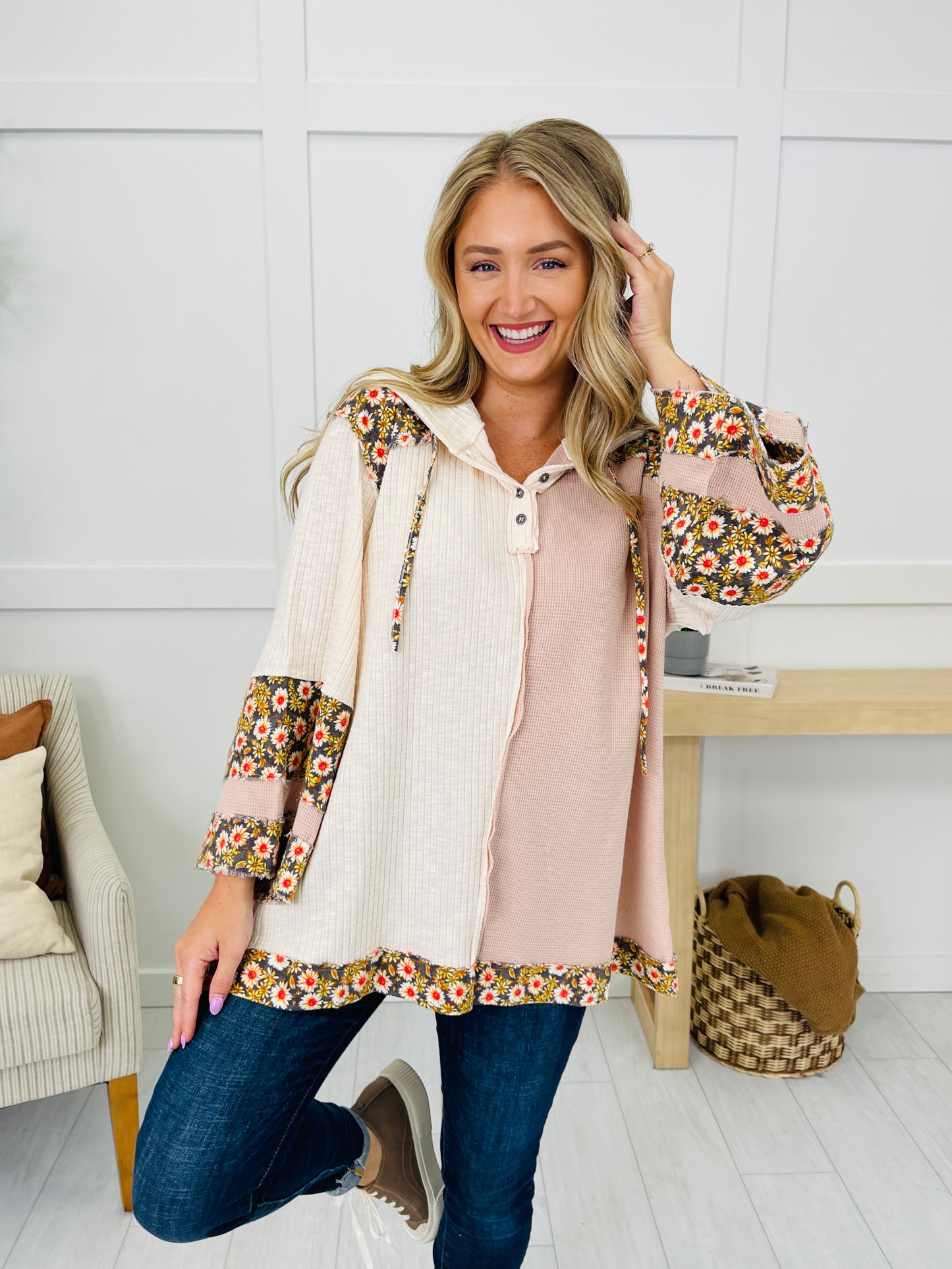 Wearing The Moment Pullover
