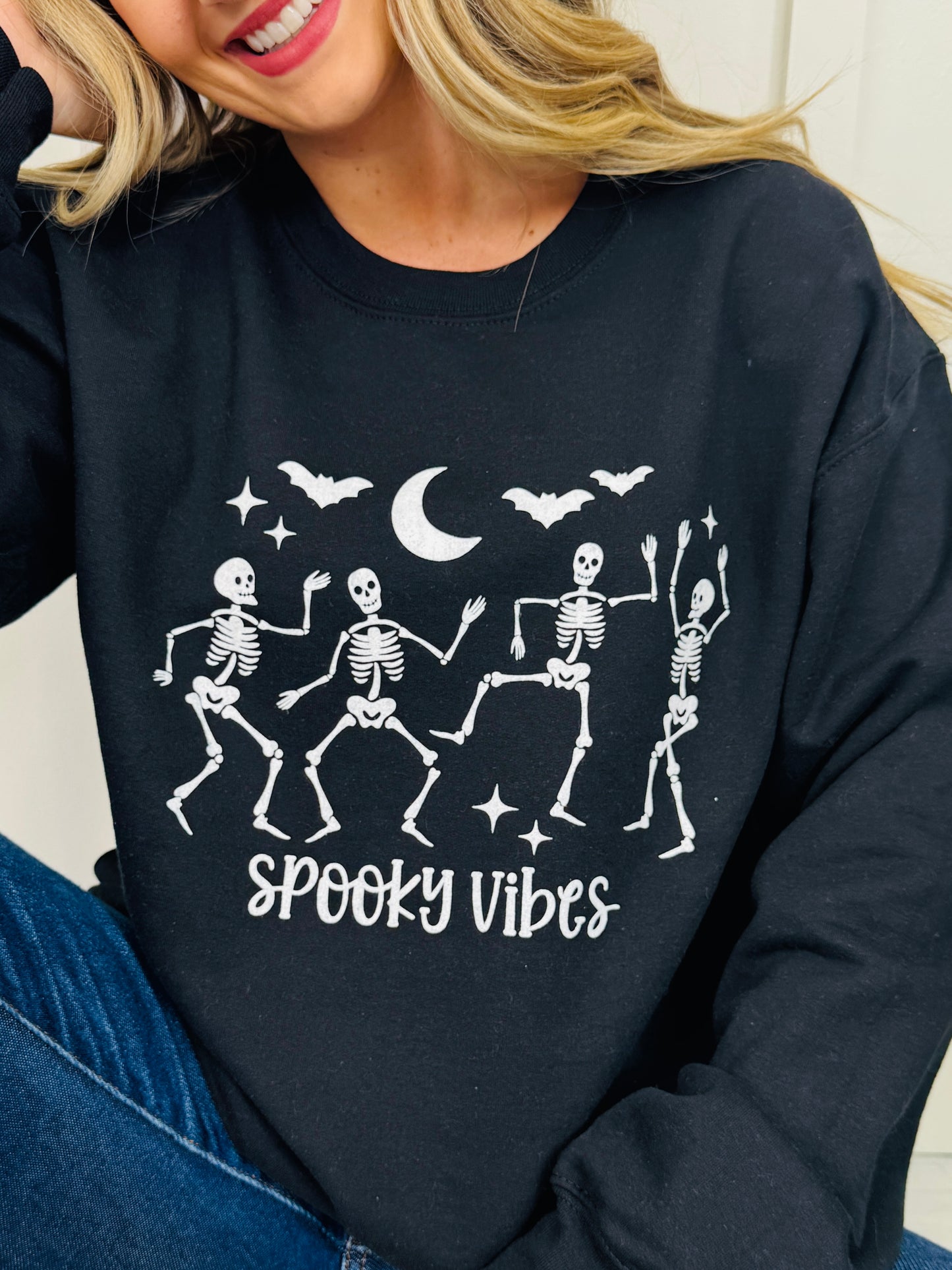 Spooky Vibes Crewneck Sweatshirt