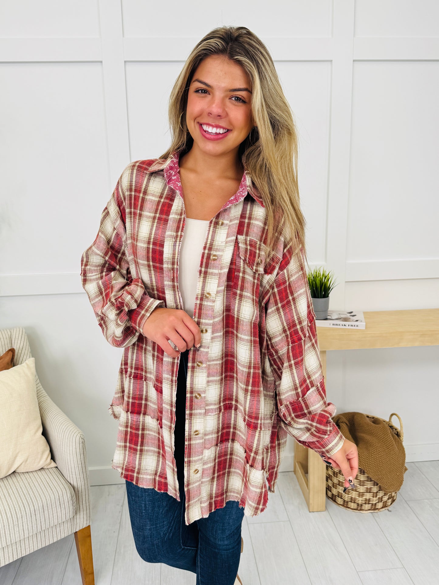 Petal Remix Flannel