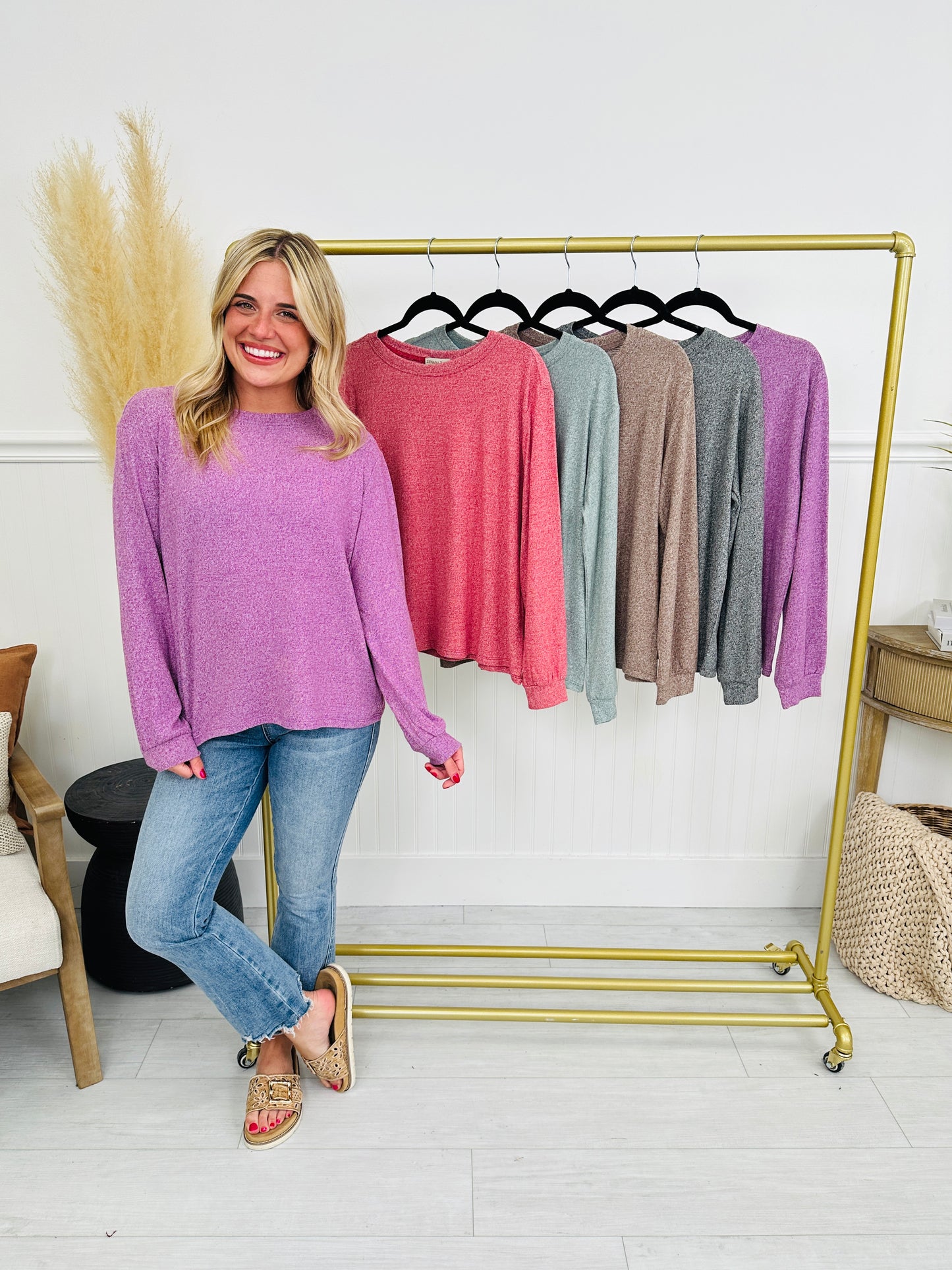 The Soft Side Top- Multiple Colors!