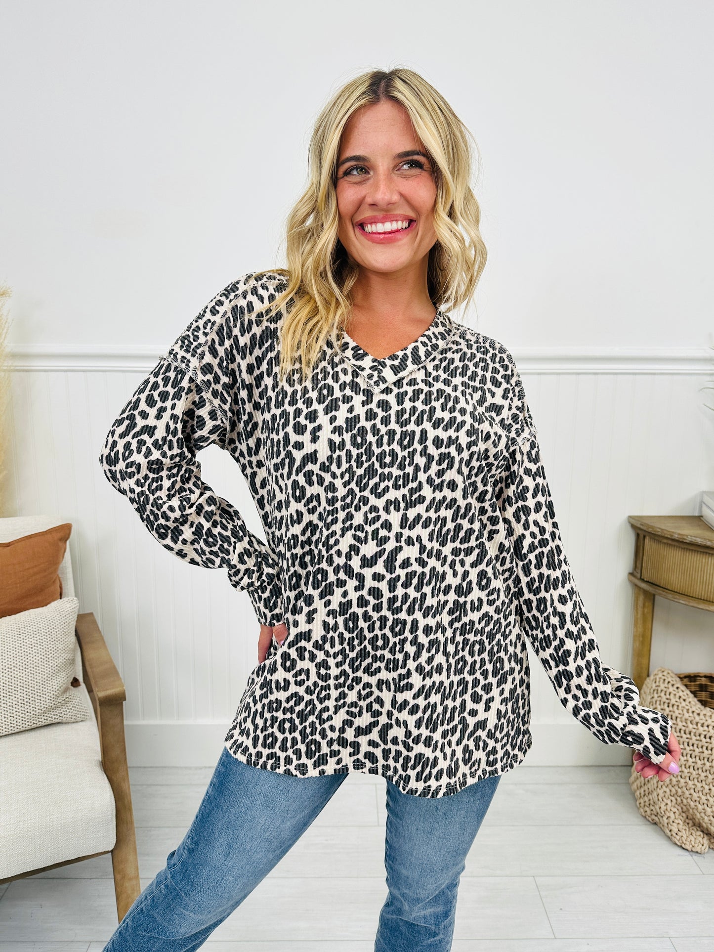 Read Between The Spots Top- Multiple Colors!