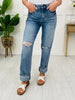 Judy Blue Relaxed and Ready Slim Straight Jeans