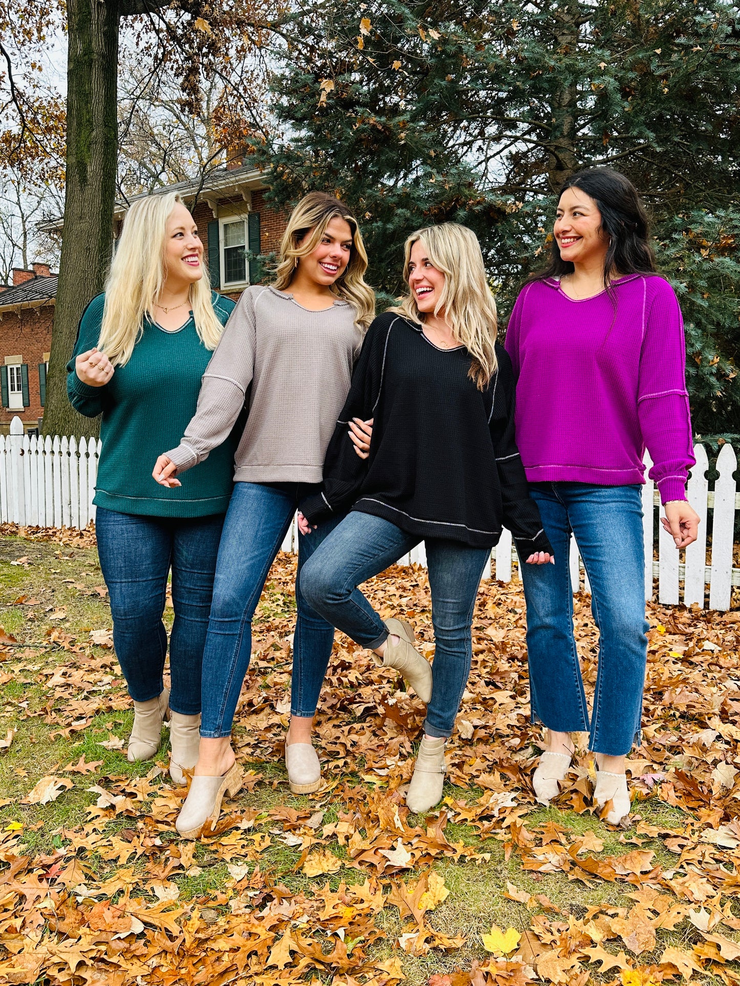Falling for Comfort Pullover- Multiple Colors!
