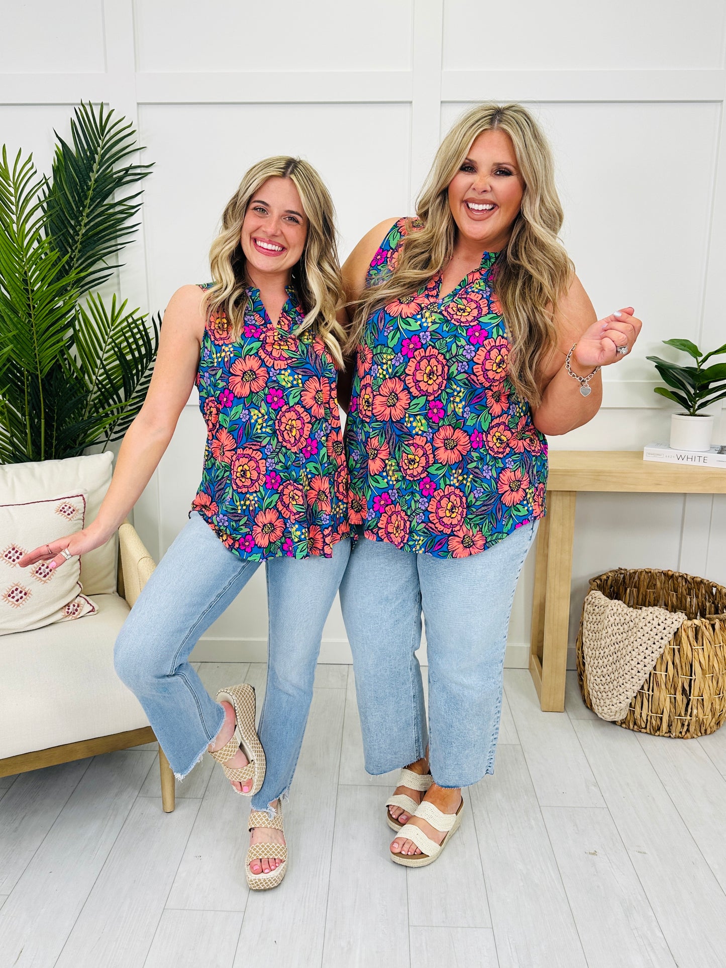 Sunny Days Tank Top in Sanibel