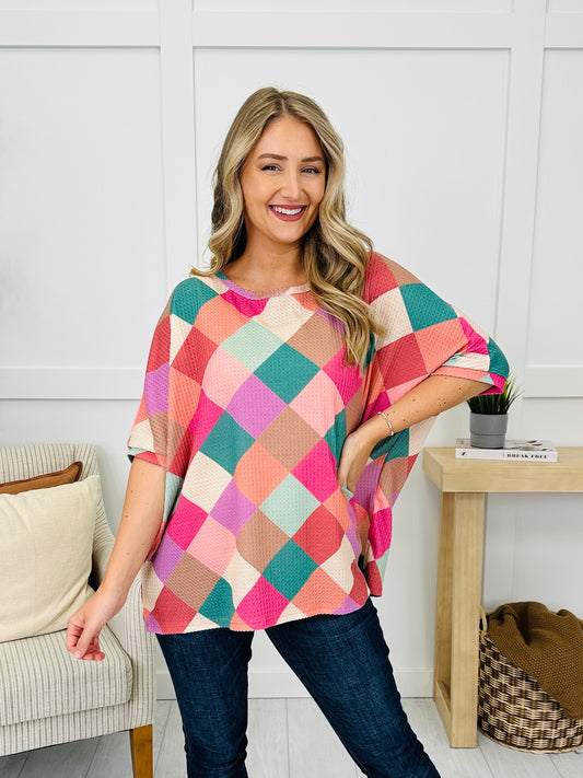REG/CURVY Outside The Lines Top