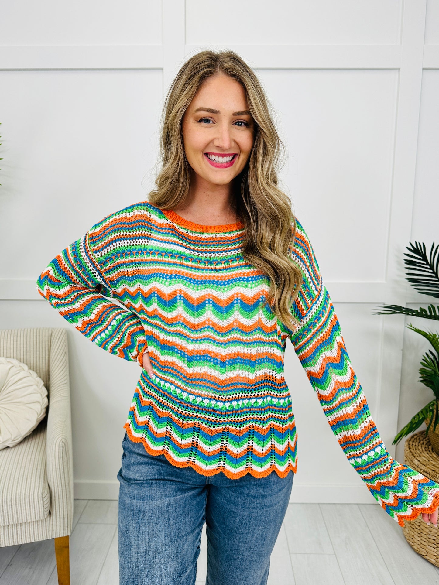 Catch The Color Sweater