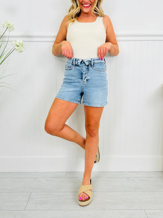 Judy Blue In The Fold Shorts