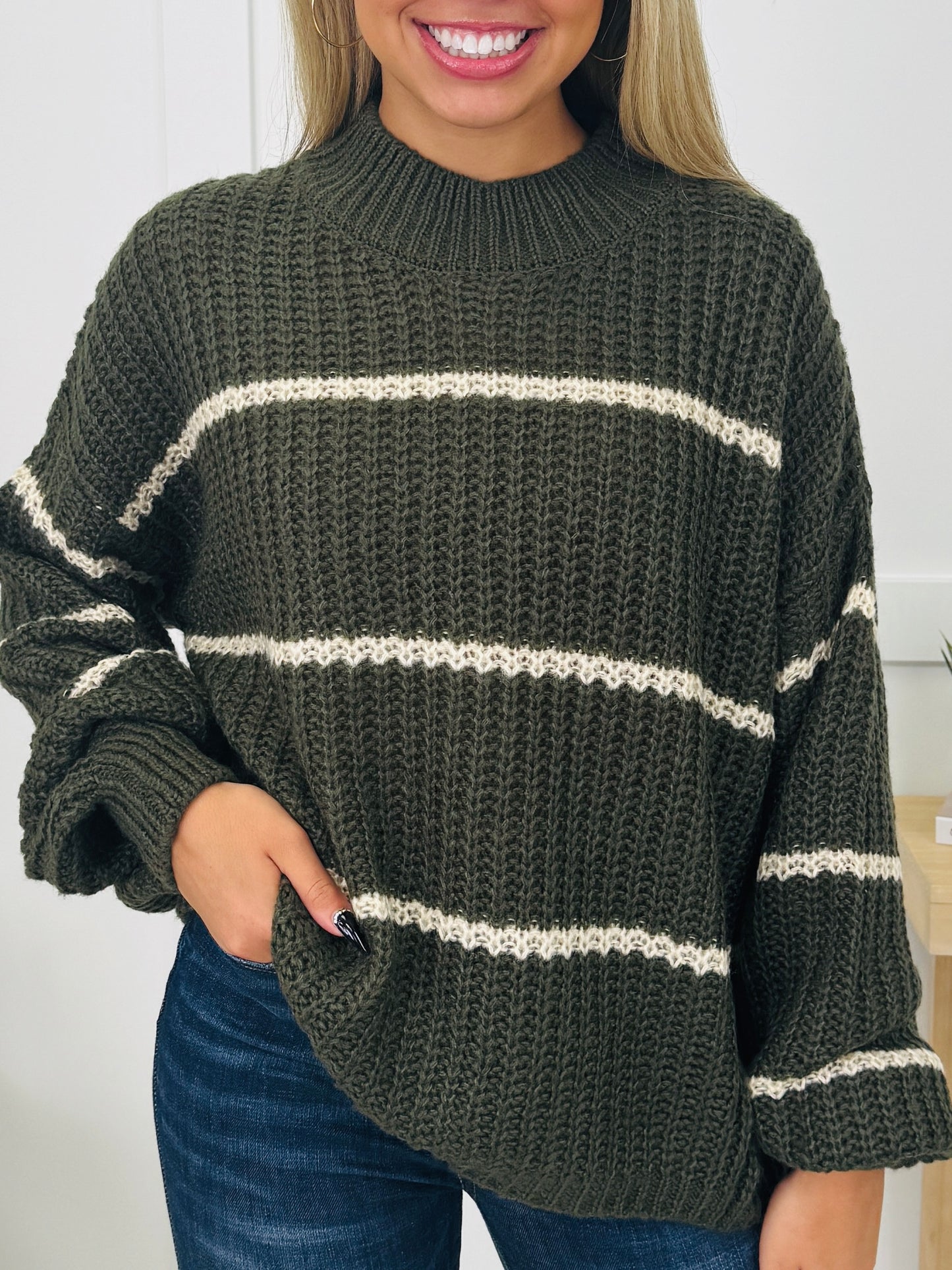 DOORBUSTER! Turn The Tempo Sweater- Multiple Colors!
