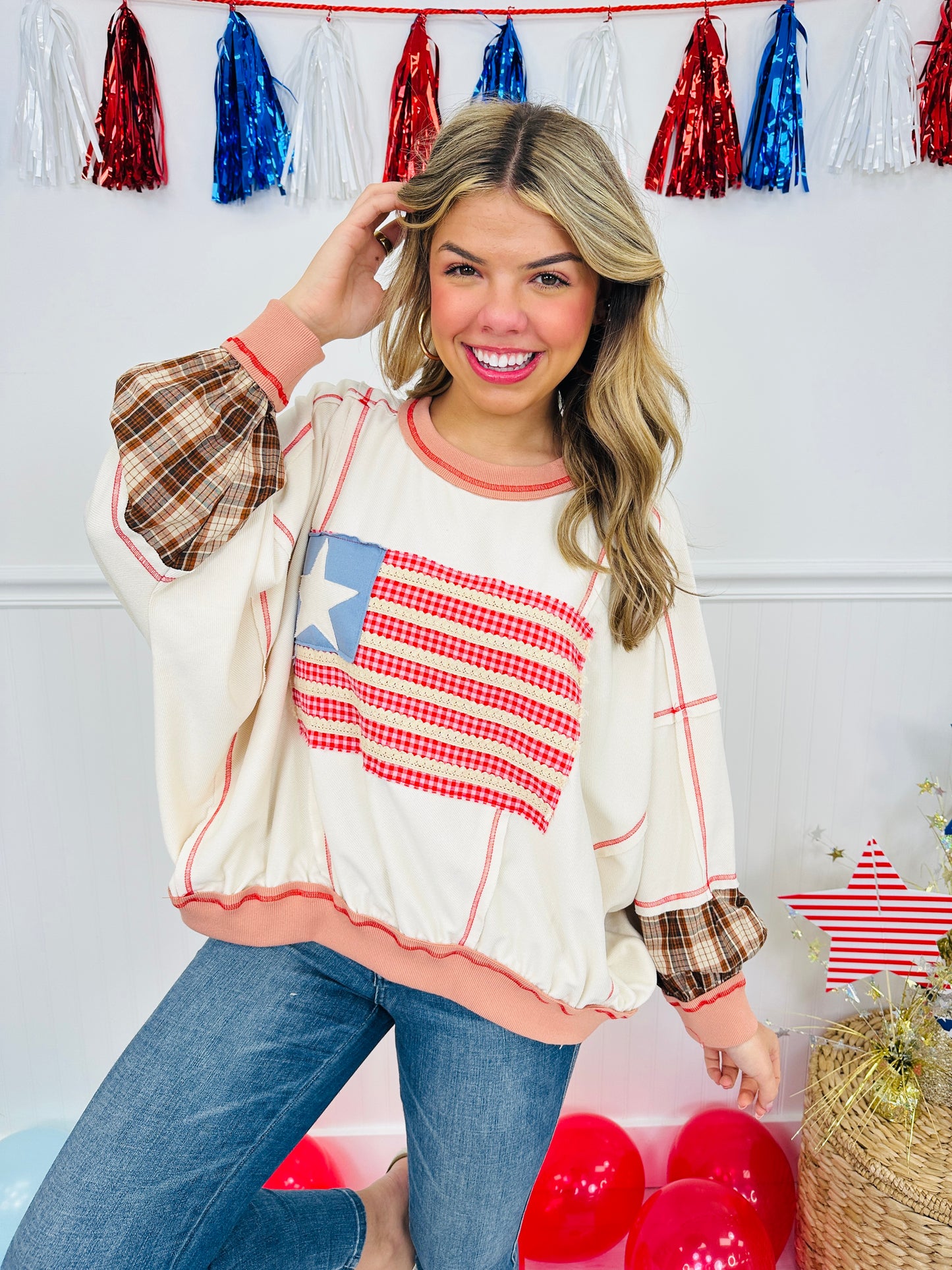All American Charm Pullover