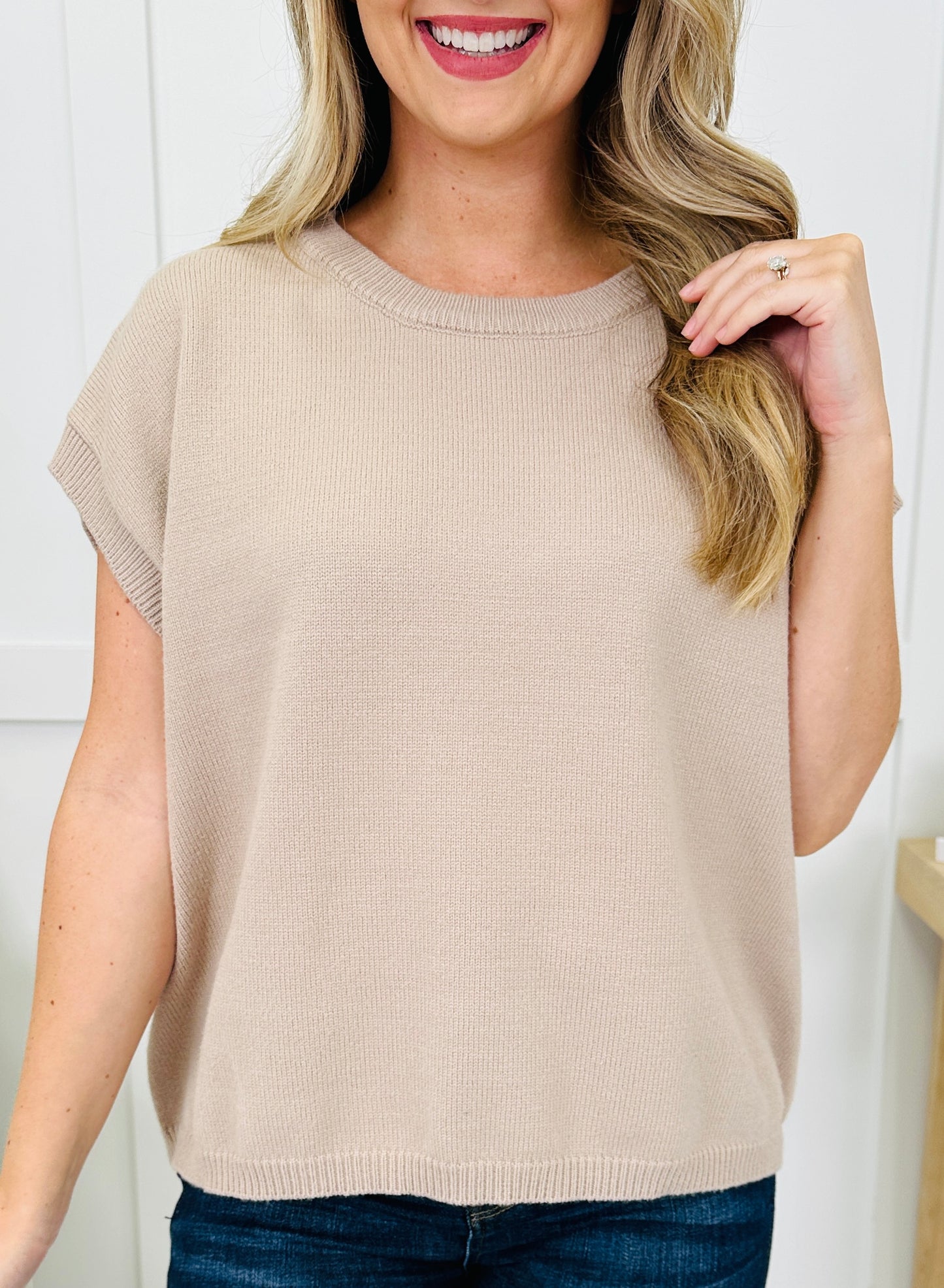 DOORBUSTER! Timeless Textures Top- Multiple Colors!