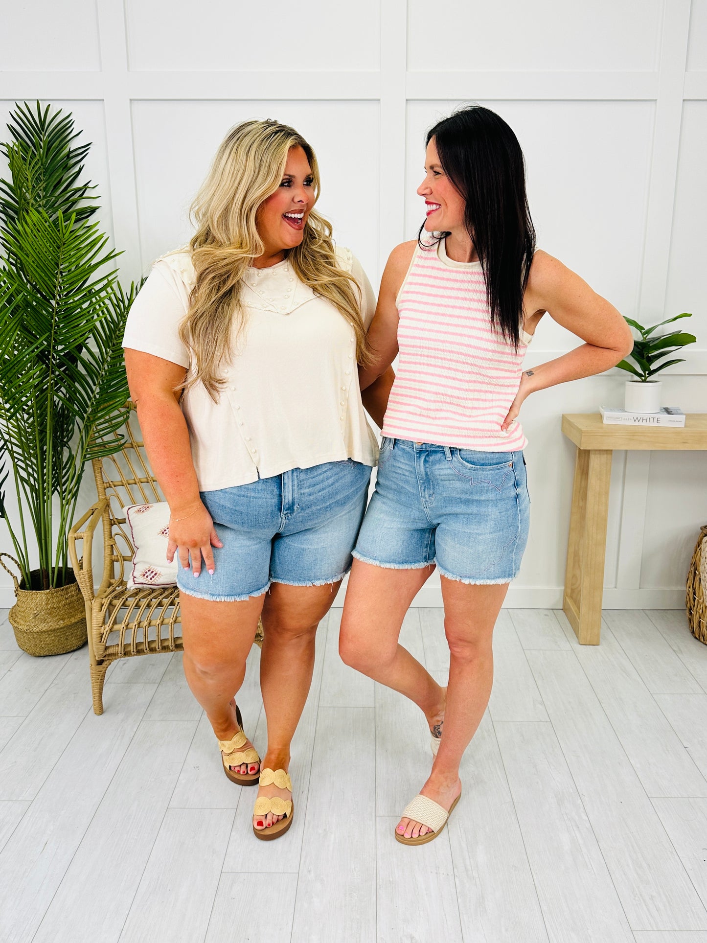 Judy Blue Cowgirl Chic Cut Off Shorts