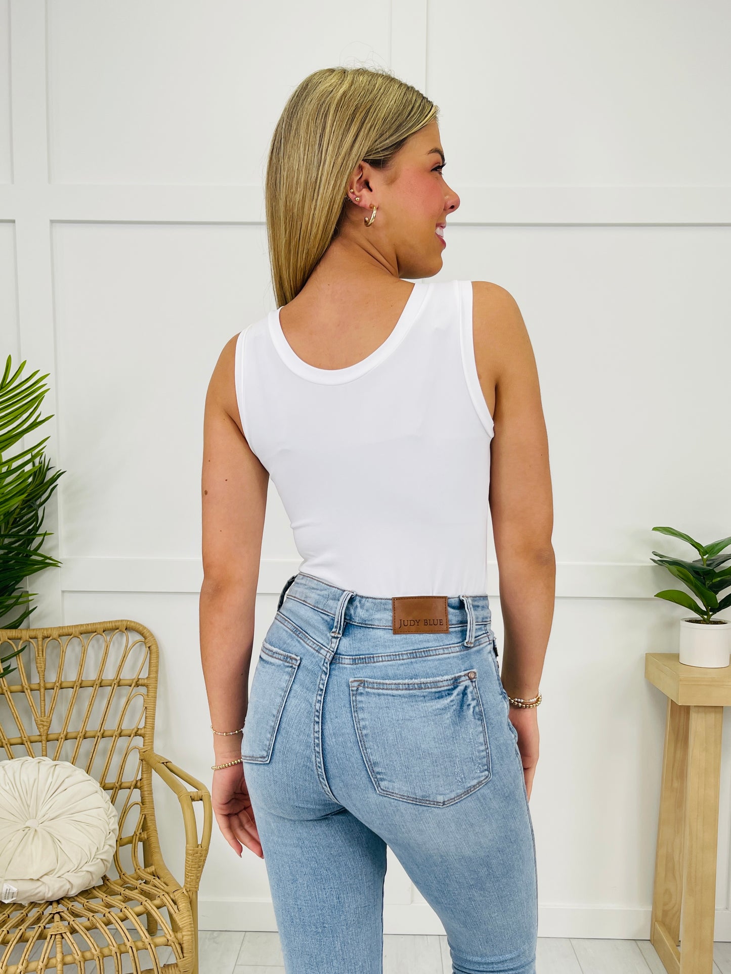 Reversible High Neckline Shapewear Tank Top- Multiple Colors!